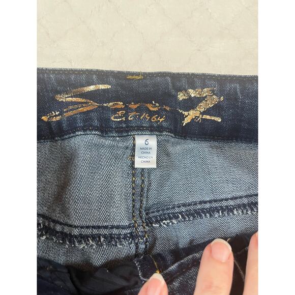 7 for all mankind weekend slim fit - excellent condition - size 6 - Picture 1 of 7